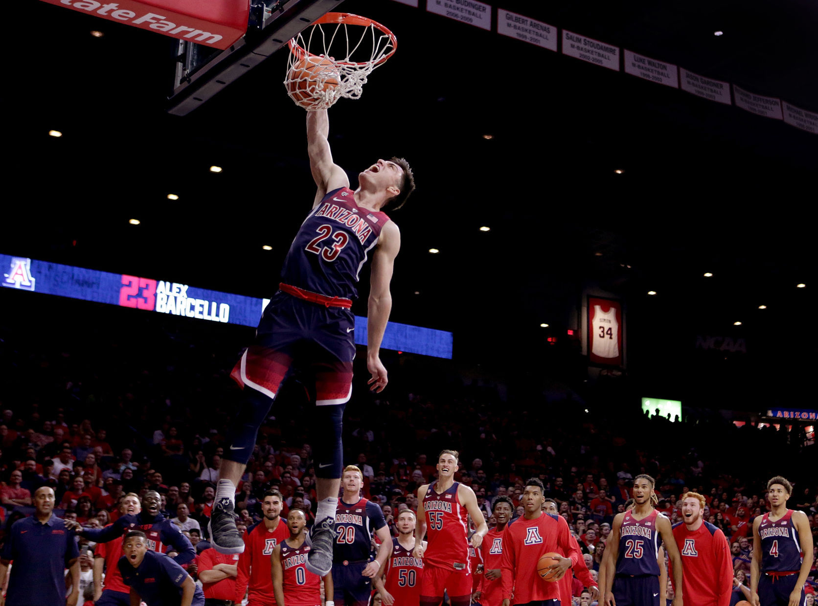 Arizona Wildcats Red-Blue scrimmage (copy)